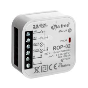 Radiowy odbiornik dopuszkowy 2-kanałowy ROP-02 EXF10000050