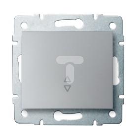 LOGI Łącznik schodowy śrubowy 10AX 250V srebrny 021050143 25191