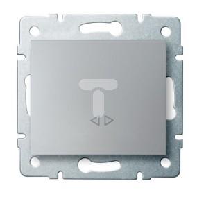 LOGI Łącznik krzyżowy śrubowy 10AX 250V srebrny 021070143 25193