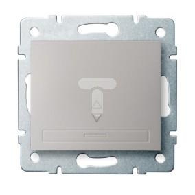 DOMO Łącznik schodowy szybkozłączka 10AX 250V perłowy biały 011050230 24954
