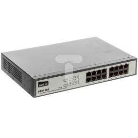 Switch Rack 19cali 16-porty 100Mb NETIS ST3116S