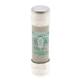 Wkładka bezpiecznikowa cylindryczna 10x38mm 0,5A aM 500V C10M0-5