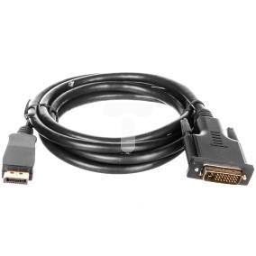 Kabel adapter DisplayPort 1.2 / DVI-D 2m czarny 51961