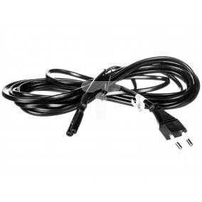 Kabel zasilający EURO (radiowy) CEE 7/16 - IEC 320 C7 5m 95039