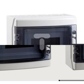 Rozdzielnica modułowa 1x12 uniwersalna /transparenta/ IP65 ECOLOGY CDN-12PT/RR