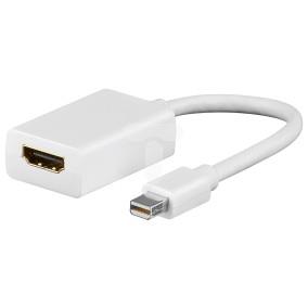 Adapter mini DisplayPort 1.1 - HDMI 0,1m biały 51729