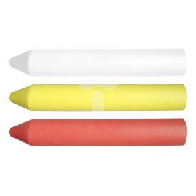 Kreda techniczna biała żółta i czerwona(olejowa) 13 x 85 mm 14A968 /3szt./