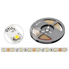 Taśma FLASH 3528 300 LED zimny biały 24W bez żelu 8mm rolka 5m LD-3528-300-20-ZB