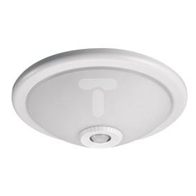 Plafoniera VIZELA z czujnikiem ruchu KORPUS biały klosz szklany półprzeźroczysty 230V AC max. 2x40W OS-PLCRKZ-00