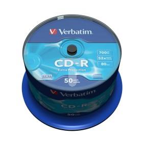 Płyta CD-R VERBATIM 700MB x52 EXTRA PROT /CAKE 50szt./