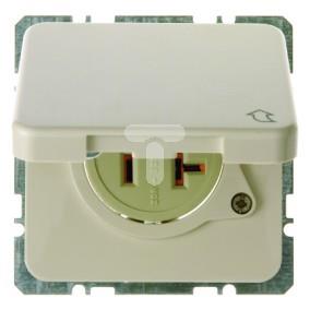 Gniazdo z uziemieniem USA/CANADA NEMA 5-20 R kremowy podtynkowe IP44 4203