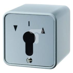 Łącznik żaluzjowy na klucz n/t do wkładki patentowej alu IP44 4462
