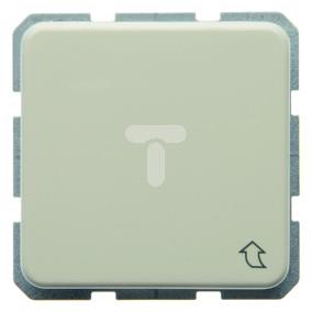 Gniazdo SCHUKO z pokrywą kremowy podtynkowe IP44 4715
