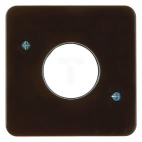 Element centralny do łącznika i sygnalizatora świetlnego E10 brązowy podtynkowe IP44 153001