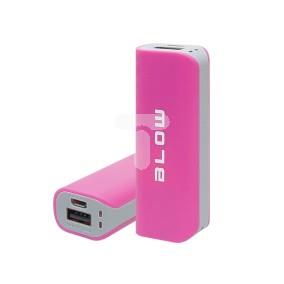 Power Bank 4000mAh 1xUSB PB11 różowy 81-112#