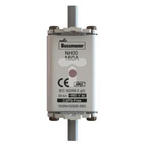 Wkładka bezpiecznikowa NH00 160A gL/gG 660V 160NHG00B-660