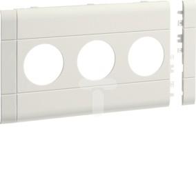 Maskownica 3-krotna ABS bezhalogenowe (HFR) krem 120MM GB120309001