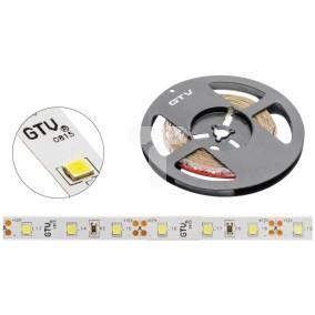 Taśma FLASH 3528 600 LED ciepły biały 48W bez żelu 8mm ROLKA IP20 LD-3528-600-20-CB /5m/