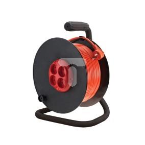 Przedłużacz bębnowy 25m OMY 2x1 4xGS PZB-4-25Y/1