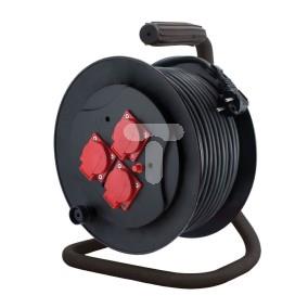 Przedłużacz bębnowy 25m H05RR-F 3x1,5 3xGS IP44 PZB-111-25G