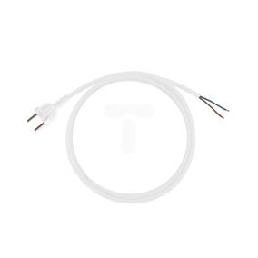 Przewód przyłączeniowy z wtyczką b/u OMY 2x1 1m PZ1P-1-1