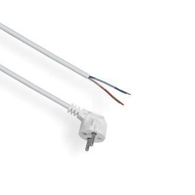 Przewód przyłączeniowy z wtyczką b/u OMY 2x1 6m PZ1-6-1