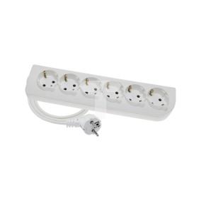 Przedłużacz 6-gniazd z/u SCHUKO 2m /OMY 3x1/ PSCH-602