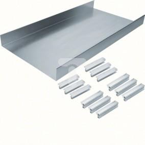 tehalit.AK Podstawa kanału napodłogowego 2-stronna skos pokrywy 400x70mm stal AKU4000702