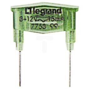Lampka zielona 15mA 8-12V 775899