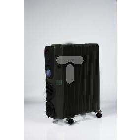 Grzejnik olejowy moc 7 żeberek 1500 W kolor czarny VO0827