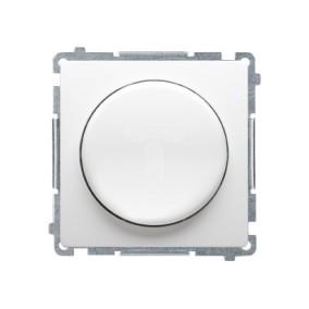 Simon Basic Ściemniacz naciskowo-obrotowy jednobiegunowy do LED ściemnialnych 230V biały BMS9L.01/11