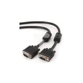 Kabel monitorowy VGA D-Sub(15-pin)  ekran ferryt czarny 1,8m CA-VGAC-10CC-0018-B