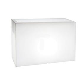 Donica podświatlana Longerino light 230V E27 LED 5W przewód czarny 2,9m wys./sze./dł. 70x100x35cm głębokość donicy 25cm 006