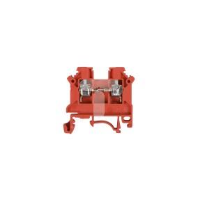 Złączka szynowa 2-przewodowa 4mm2 czerwona NOWA ZSG1-4.0Nc 11321311