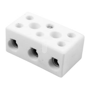 Złączka gwintowa porcelanowa 16mm2 3-tory biała CPO -30A-3P 80733516 /10szt./