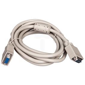 Kabel przedłużający SVGA Typ DSUB15/DSUB15, M/Ż beżowy 3m AK-310203-030-E