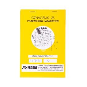 Znaki samoprzylepne ZS D20/N E04ZP-02030403500