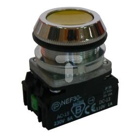 Przycisk sterowniczy 30mm żółty 1Z z samopowrotem W0-NEF30-K X G