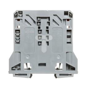 Złączka szynowa 2-przewodowa 50mm2 szara 285-150