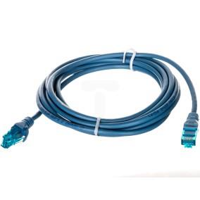 Kabel krosowy (Patch Cord) U/UTP kat.5e niebieski 3m DK-1512-030/B