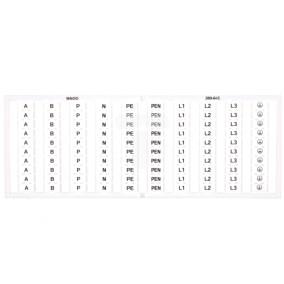 Ramka z oznacznikami 10x ABPNPEPEN- 209-645 /5szt./