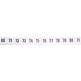 Oznacznik DK2/Z6''71-80'' 89208006 /100szt./