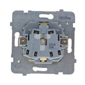 KARO Gniazdo pojedyncze z/u 16A schuko ecru perłowy GP-1SS/m/42