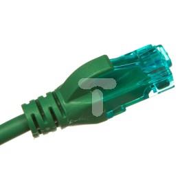 Kabel krosowy (Patch Cord) U/UTP kat.5e zielony 2m DK-1512-020/G