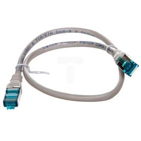 Kabel krosowy (Patch Cord) F/UTP kat.5e szary 0,5m DK-1522-005