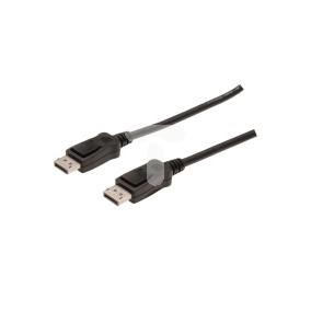 Kabel połączeniowy DisplayPort 1.2 Typ DP/DP, M/M czarny 15m AK-340100-150-S