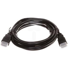 Kabel połączeniowy HDMI Highspeed 1.4 z Eth. GOLD Typ HDMI A/HDMI A, M/M czarny 3m AK-330114-030-S