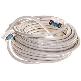 Kabel połączeniowy SVGA Typ DSUB15/DSUB15, M/M beżowy 15m AK-310103-150-E