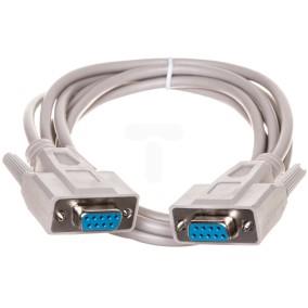 Kabel połączeniowy RS232 1:1 Typ DSUB9/DSUB9, Ż/Ż beżowy 2m AK-610106-020-E