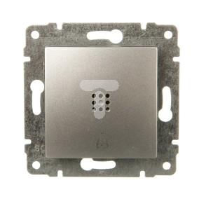 VENA Przycisk /dzwonek/ podświetlany aluminium 524014